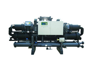 蒸發(fā)冷螺桿中溫機(jī)組雙機(jī)頭