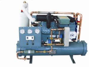 比澤爾雙級(jí)壓縮水冷冷凝機(jī)組