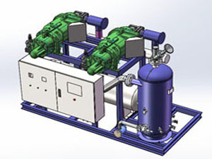 螺桿式單極并聯(lián)機組（低溫）